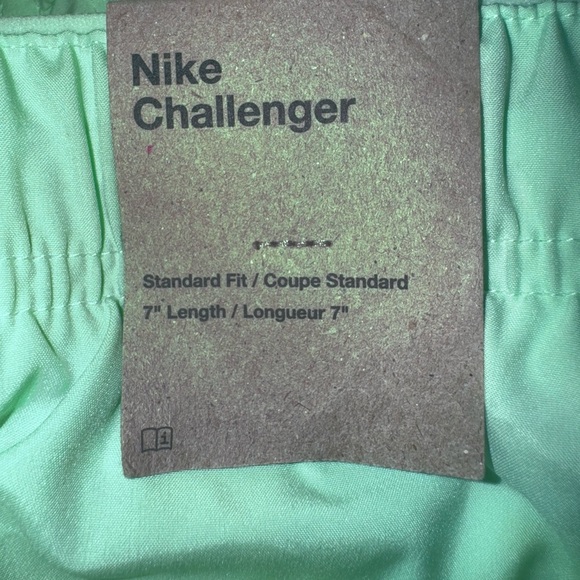 Nike Challenger Women’s Dri-FIT Running Shorts XXL Mint-light Green - Picture 8 of 12